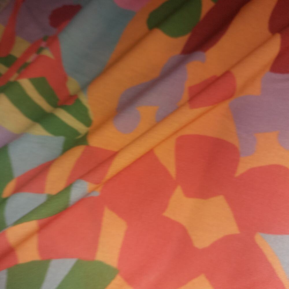 Adidas x Farm Rio Dress Training Midi Dress Gold/ Semi Solar red Love Island - Picture 6 of 14